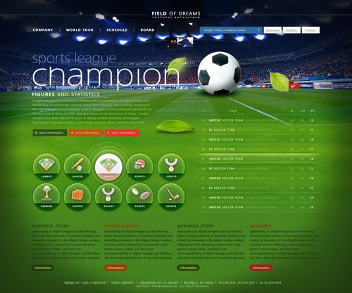 世界杯网站设计