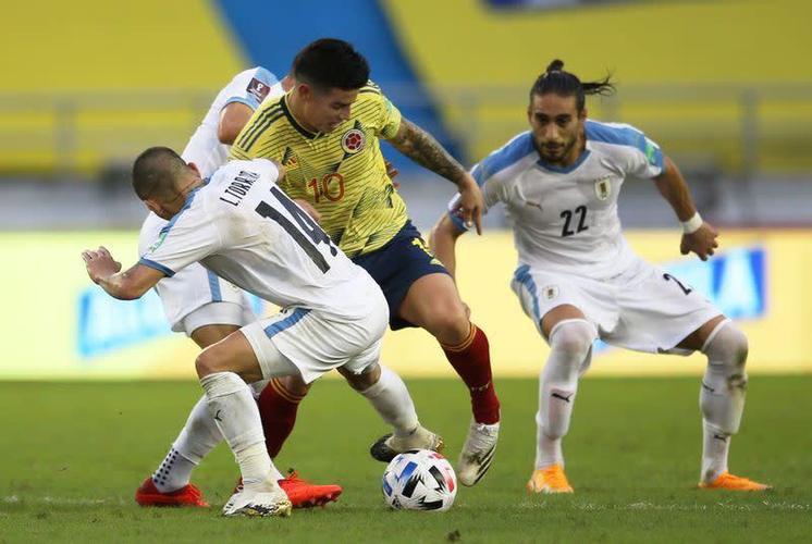 乌拉圭对哥伦比亚美洲杯