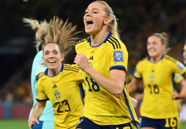 瑞典女足4-2澳大利亚女足纪录