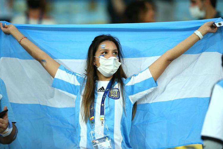 阿根廷女球迷的视频